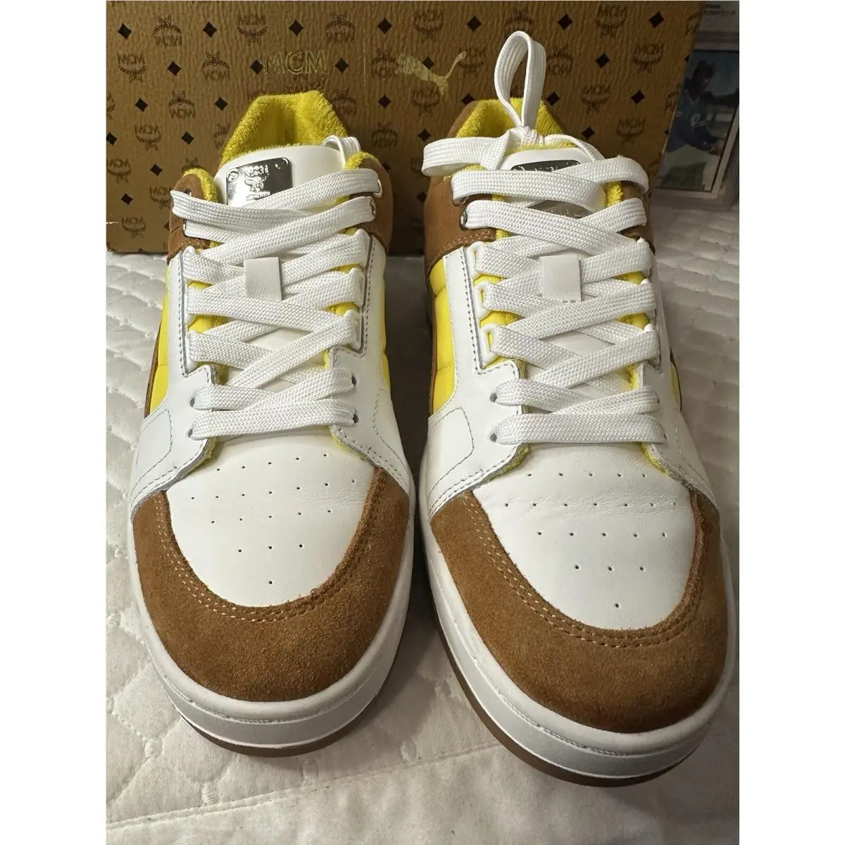 Puma shoes - PUMA Slipstream - Slipstream - 38766501 - Brown, White, Yellow (UPC: 195101356238) 0