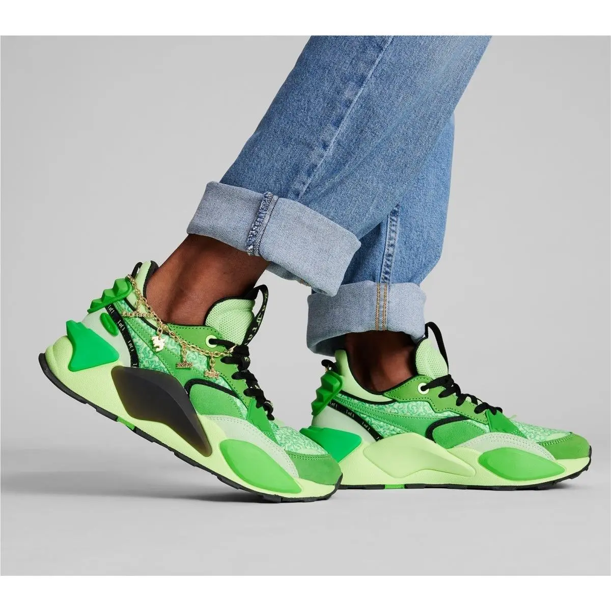 Puma shoes - PUMA RS-XL - 395032-01 - Green/Spring Fern/Black 16