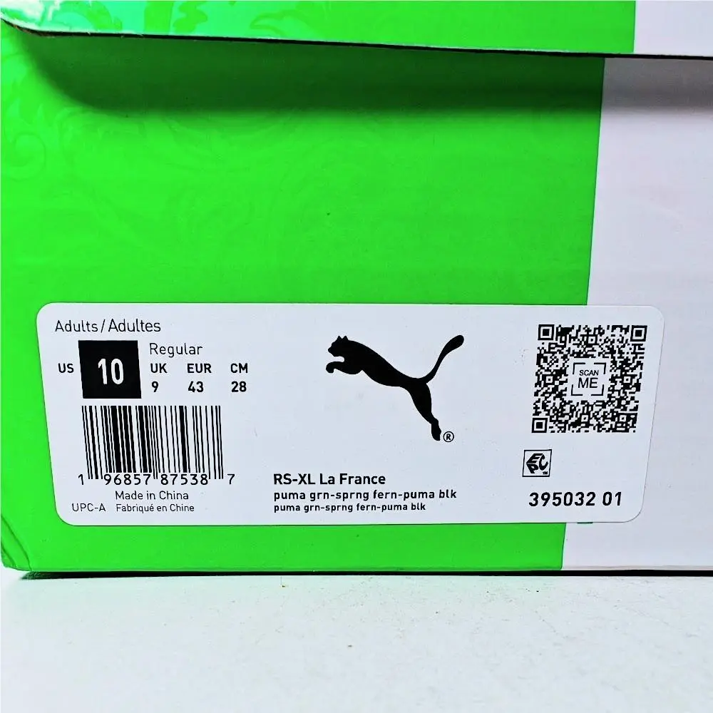 Puma shoes - PUMA RS-XL - 395032-01 - Green/Spring Fern/Black 0