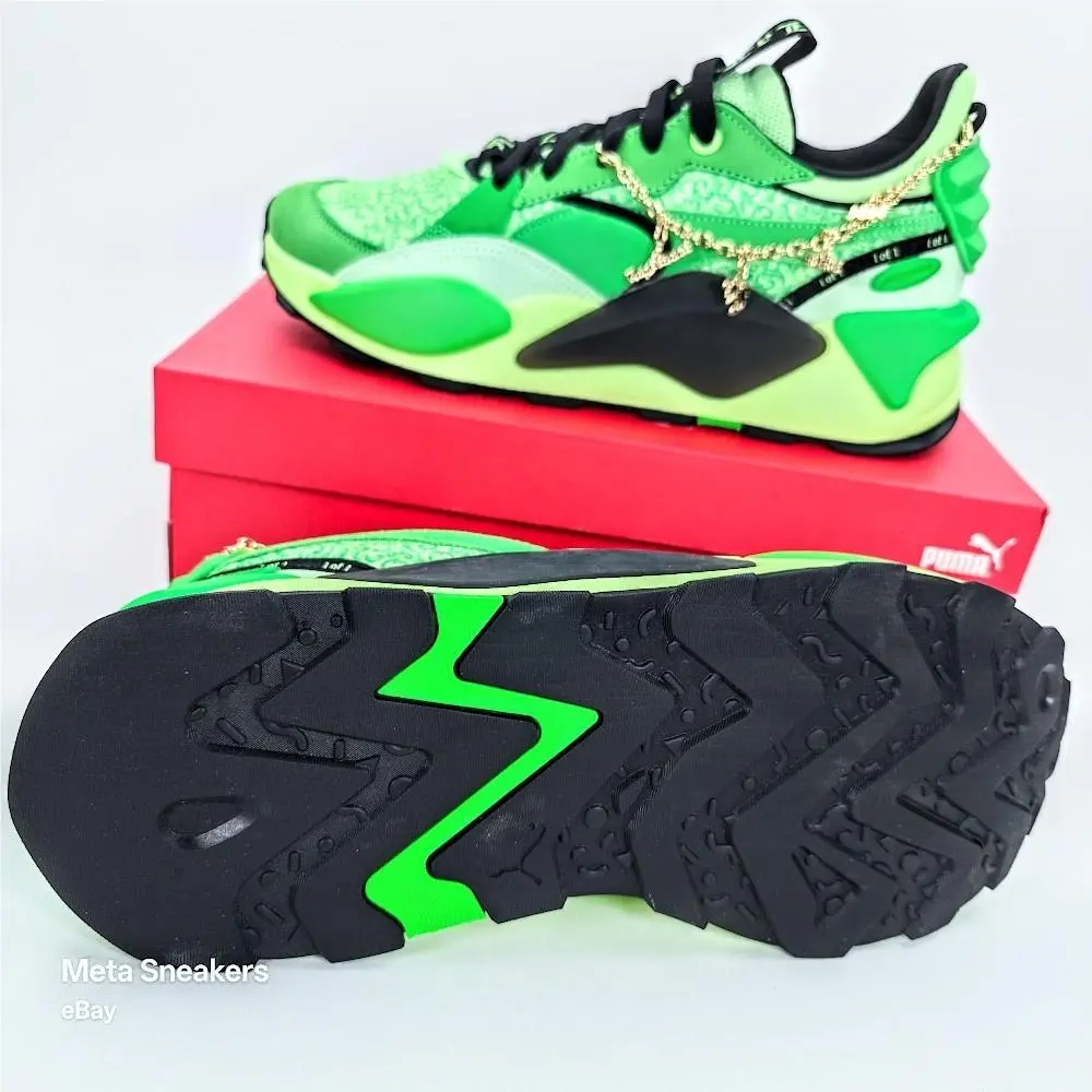 Puma shoes - PUMA RS-XL - 395032-01 - Green/Spring Fern/Black 8