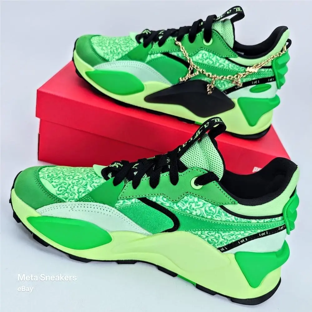 Puma shoes - PUMA RS-XL - 395032-01 - Green/Spring Fern/Black 9