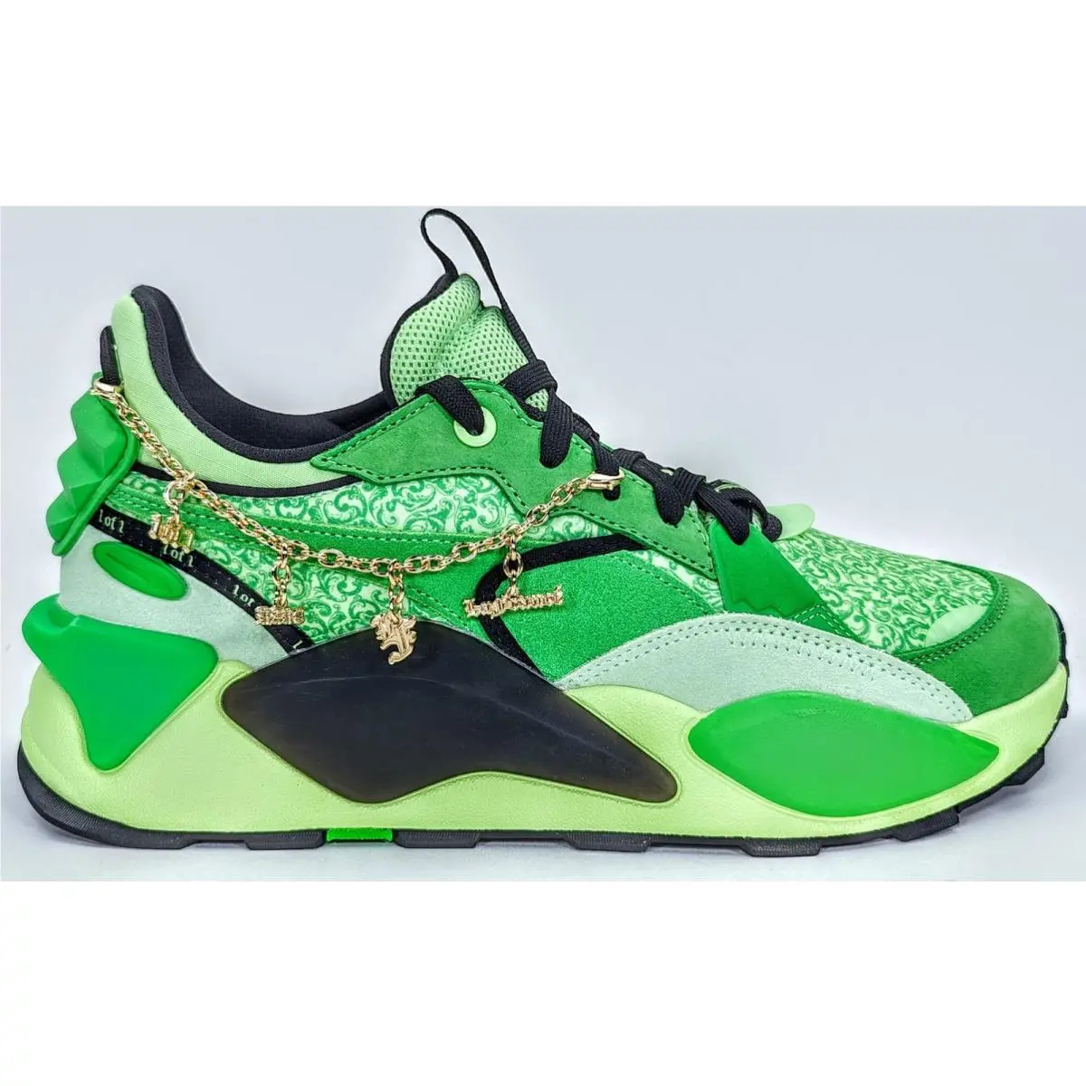 Puma shoes - PUMA RS-XL - 395032-01 - Green/Spring Fern/Black 2
