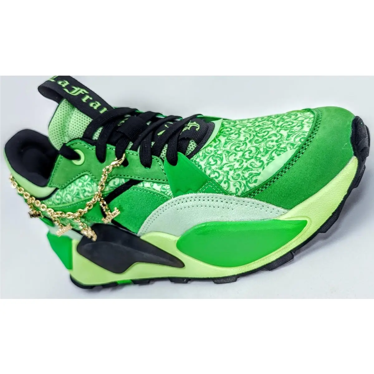 Puma shoes - PUMA RS-XL - 395032-01 - Green/Spring Fern/Black 5