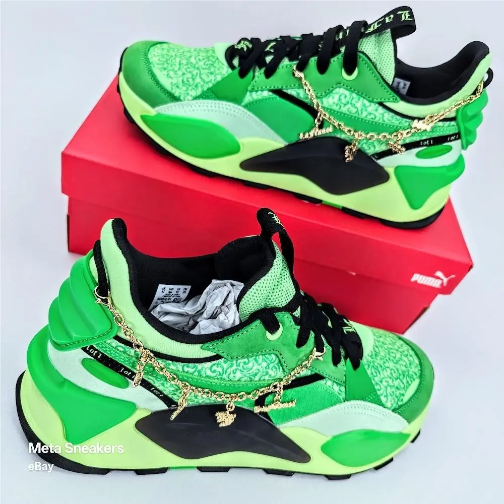 Puma shoes - PUMA RS-XL - 395032-01 - Green/Spring Fern/Black 7