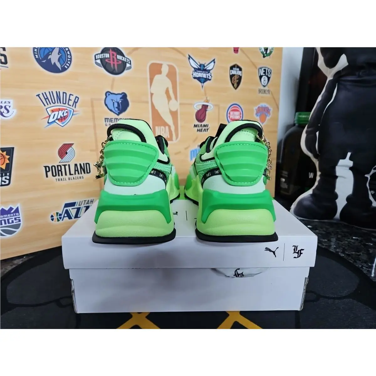 Puma shoes - PUMA RS-XL - 39503201 - Green 2