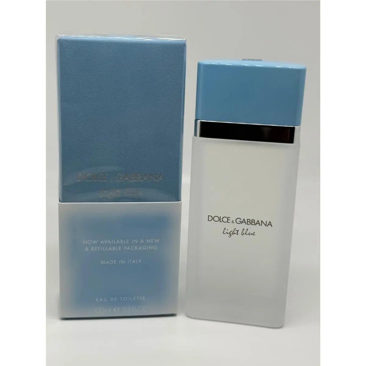 Dolce Gabbana Light Blue Women 3.3 FL oz / 100 ML Edt Spray Italy Made