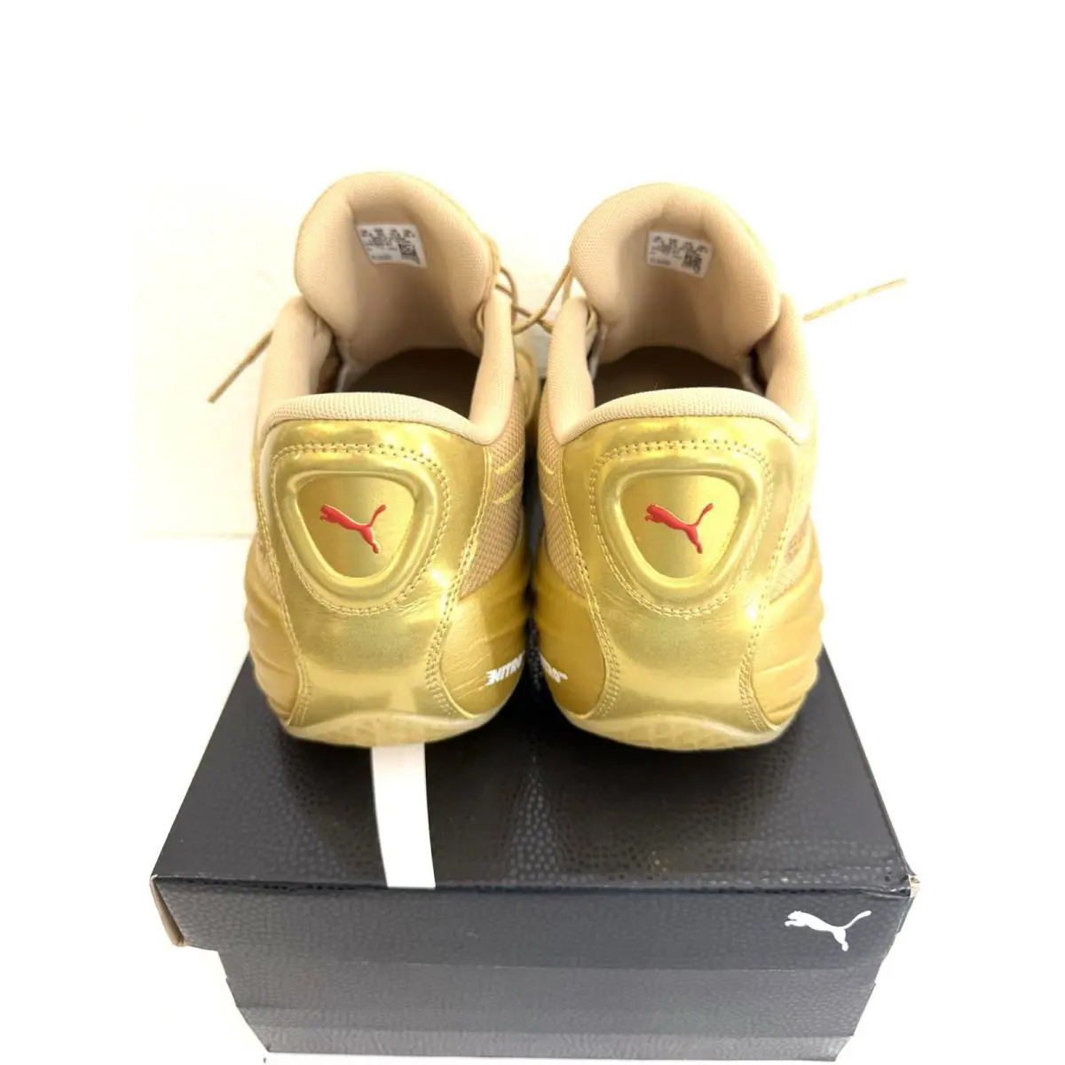 Puma shoes - PUMA All-Pro Nitro - Nitro - 313306-01 - Gold 8