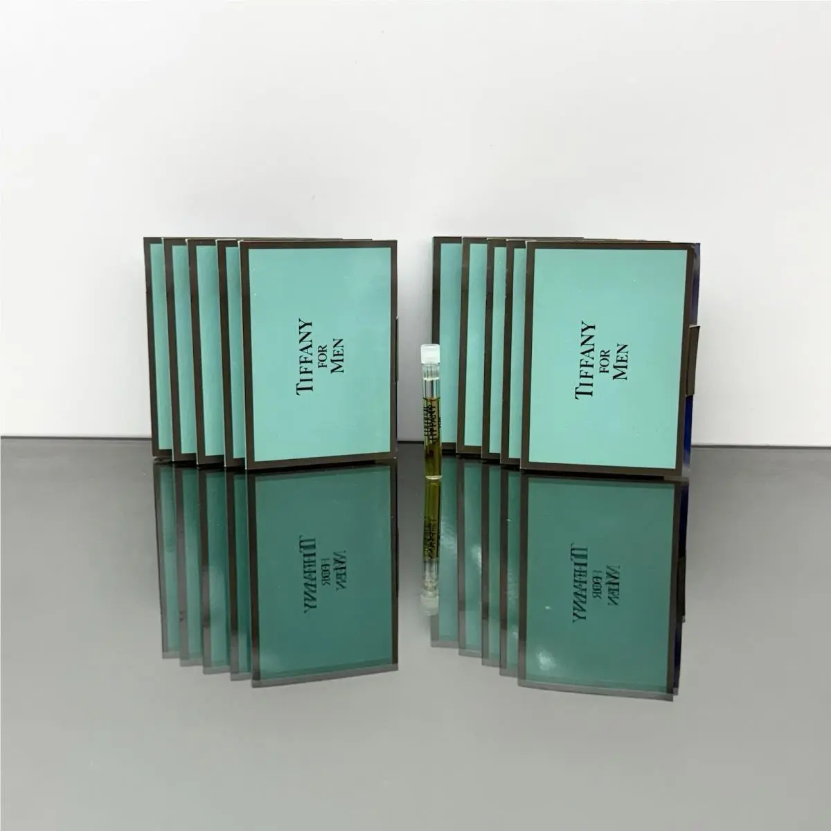 10pc Tiffany CO Men Cologne 0.02oz-0.6ml Splash Sample Vials Vintage C85