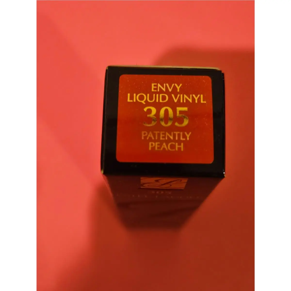 Estee Lauder Pure Color Envy Paint ON Liquid Lipcolour Full sz .23 OZ/7 ml 305 PATENTLY PEACH(Envy Liquid Metallic) by Estée Lauder