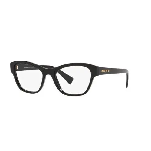 Miu Miu VMU-08T 1AB-1O1 Black Eyeglasses 50/19/140