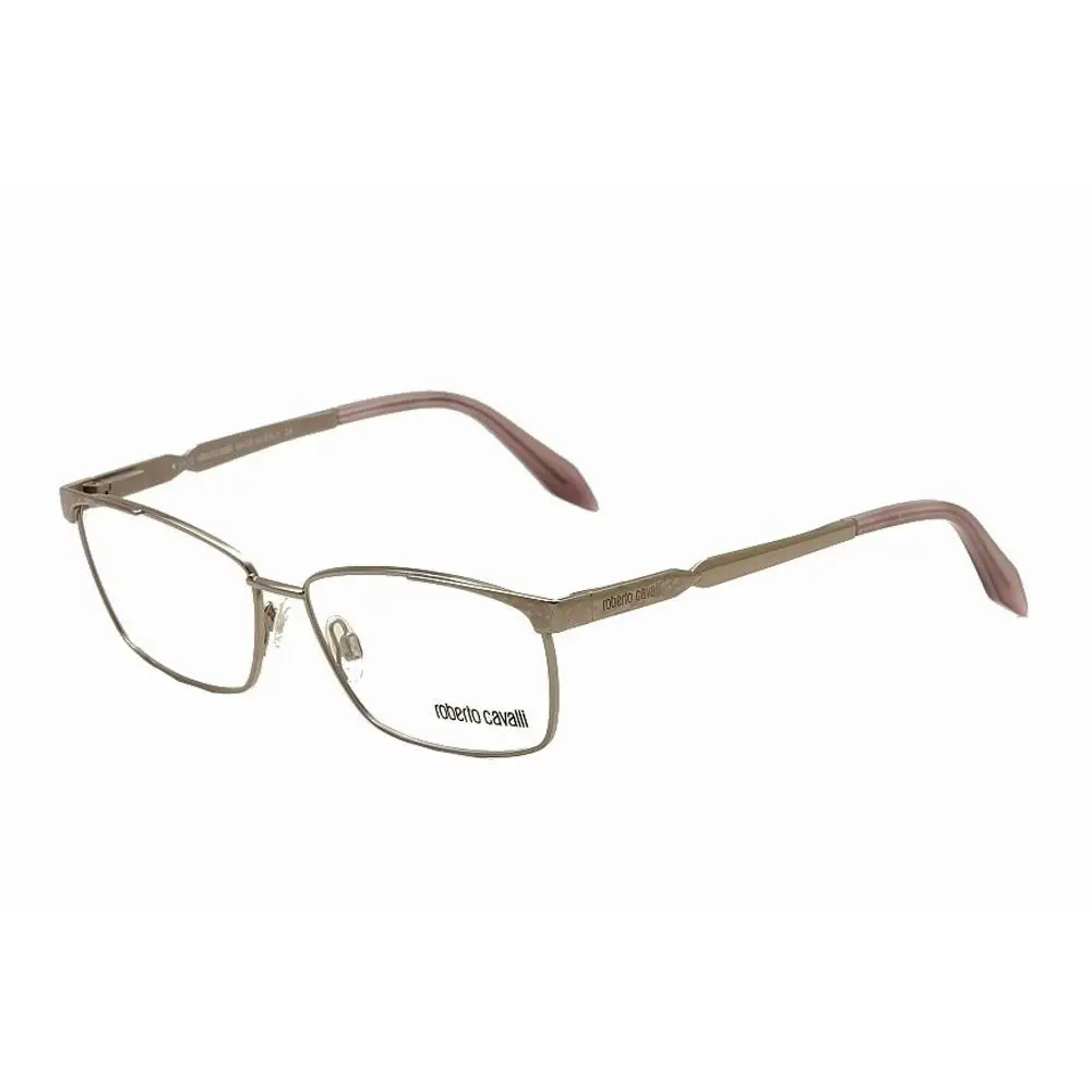 Roberto Cavalli Eyeglasses Guadalupa 712 014 Silver Full Rim Optical Frame 56mm