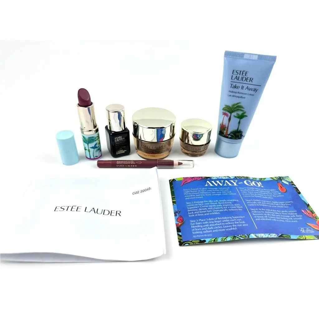 Estee Lauder `away We Go` Set of 6 Make Up Items 2002 See Pics Description