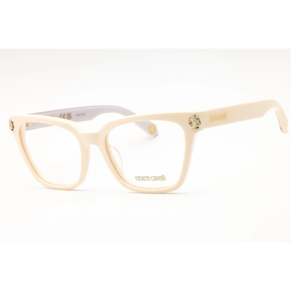 Roberto Cavalli VRC073M 09X7 Eyeglasses Beige Frame 55mm