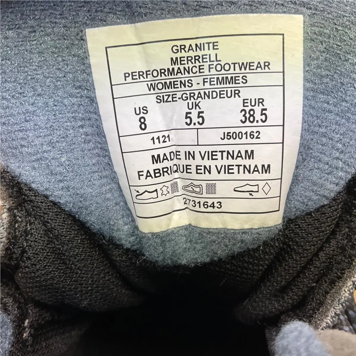Merrell shoes - Granite (UPC: 195017247699) 6