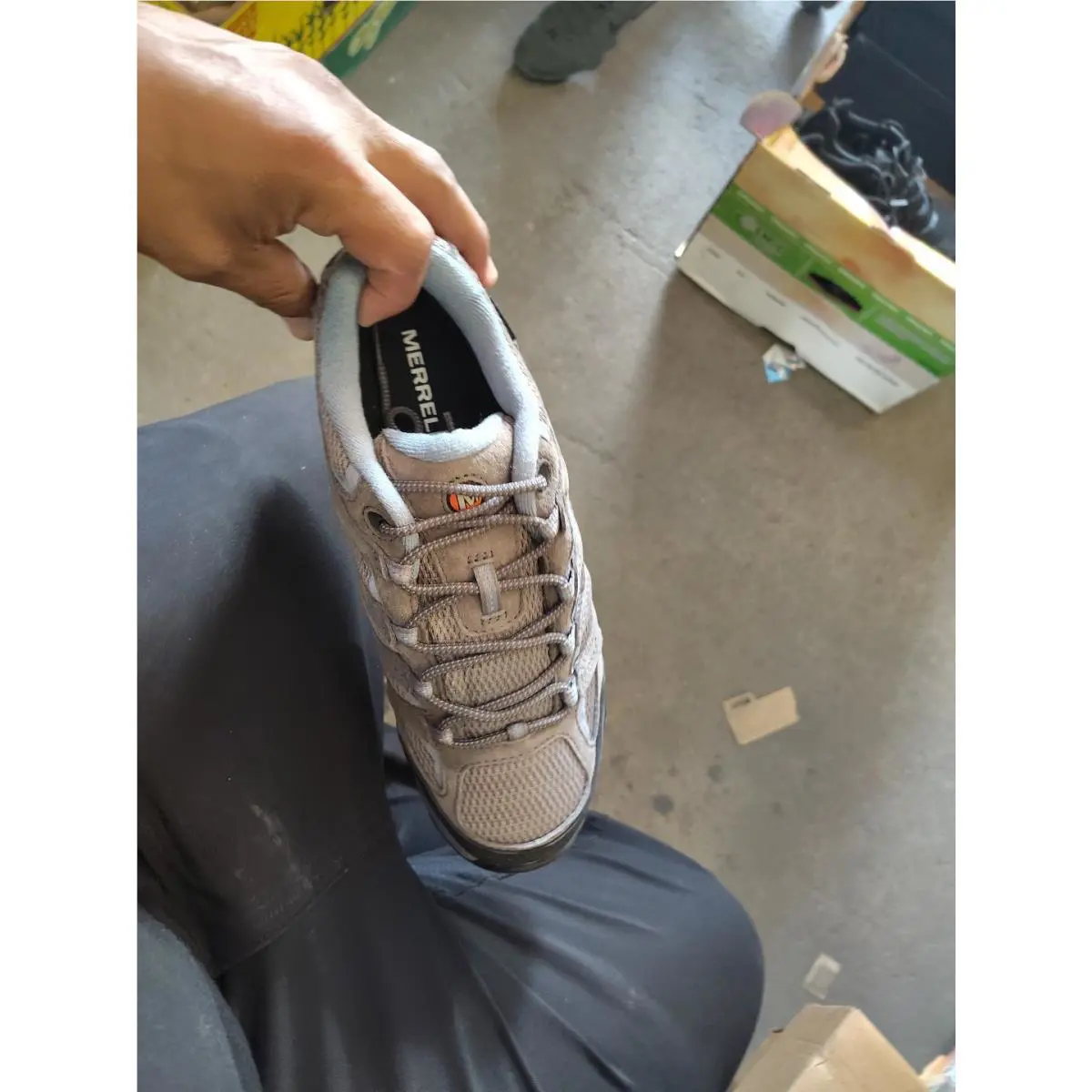 Merrell shoes - MERRELL Moab 3 WP - Moab - Granite 4
