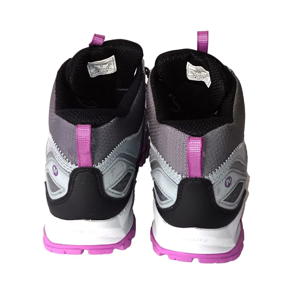 Merrell shoes - Merrell Capra Bolt Mid Waterproof - J35442 - Grey/Purple (UPC: 044214867134) 4