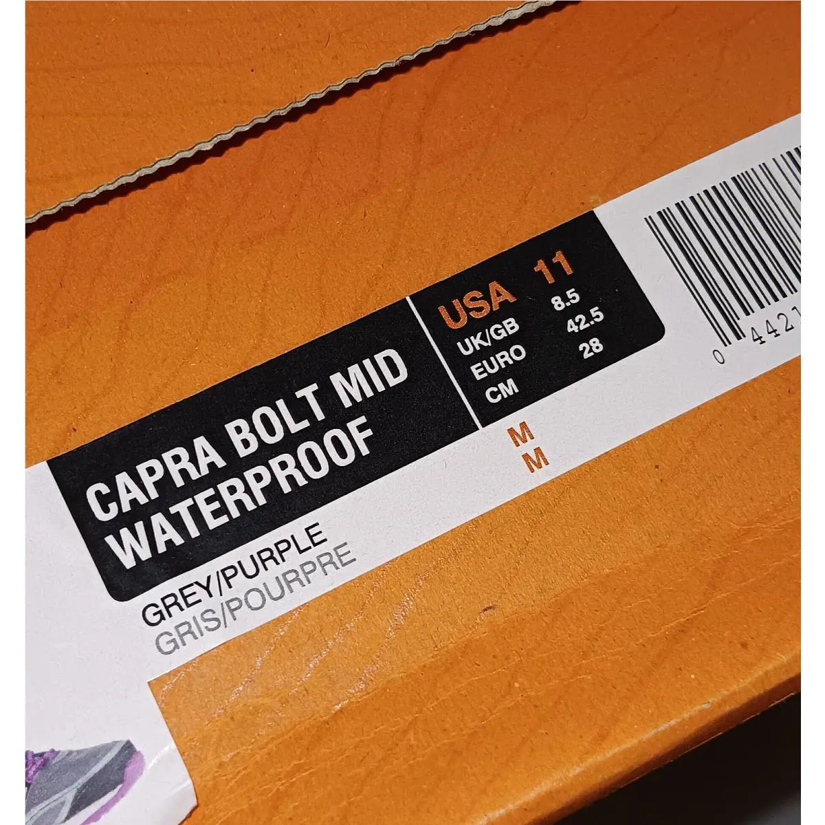 Merrell shoes - Merrell Capra Bolt Mid Waterproof - J35442 - Grey/Purple (UPC: 044214867134) 14