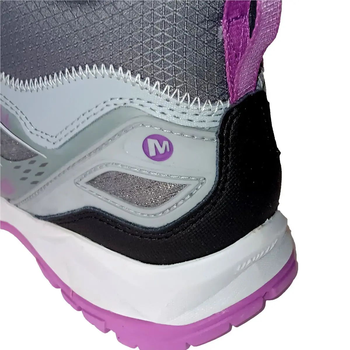Merrell shoes - Merrell Capra Bolt Mid Waterproof - J35442 - Grey/Purple (UPC: 044214867134) 5