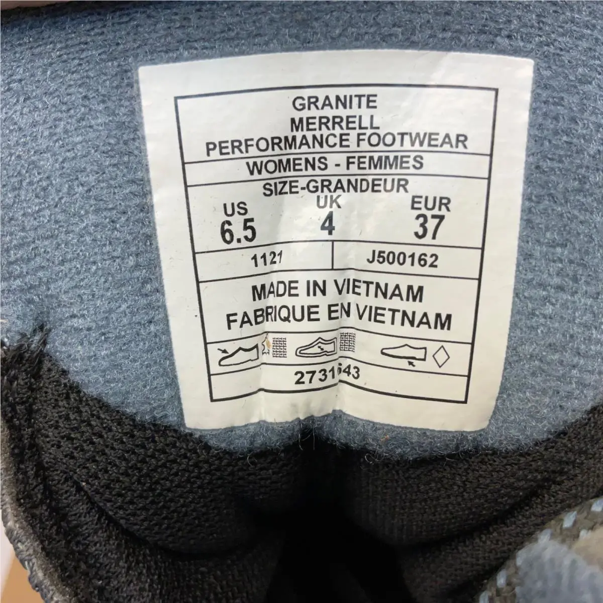 Merrell shoes - Granite (UPC: 195017247668) 6