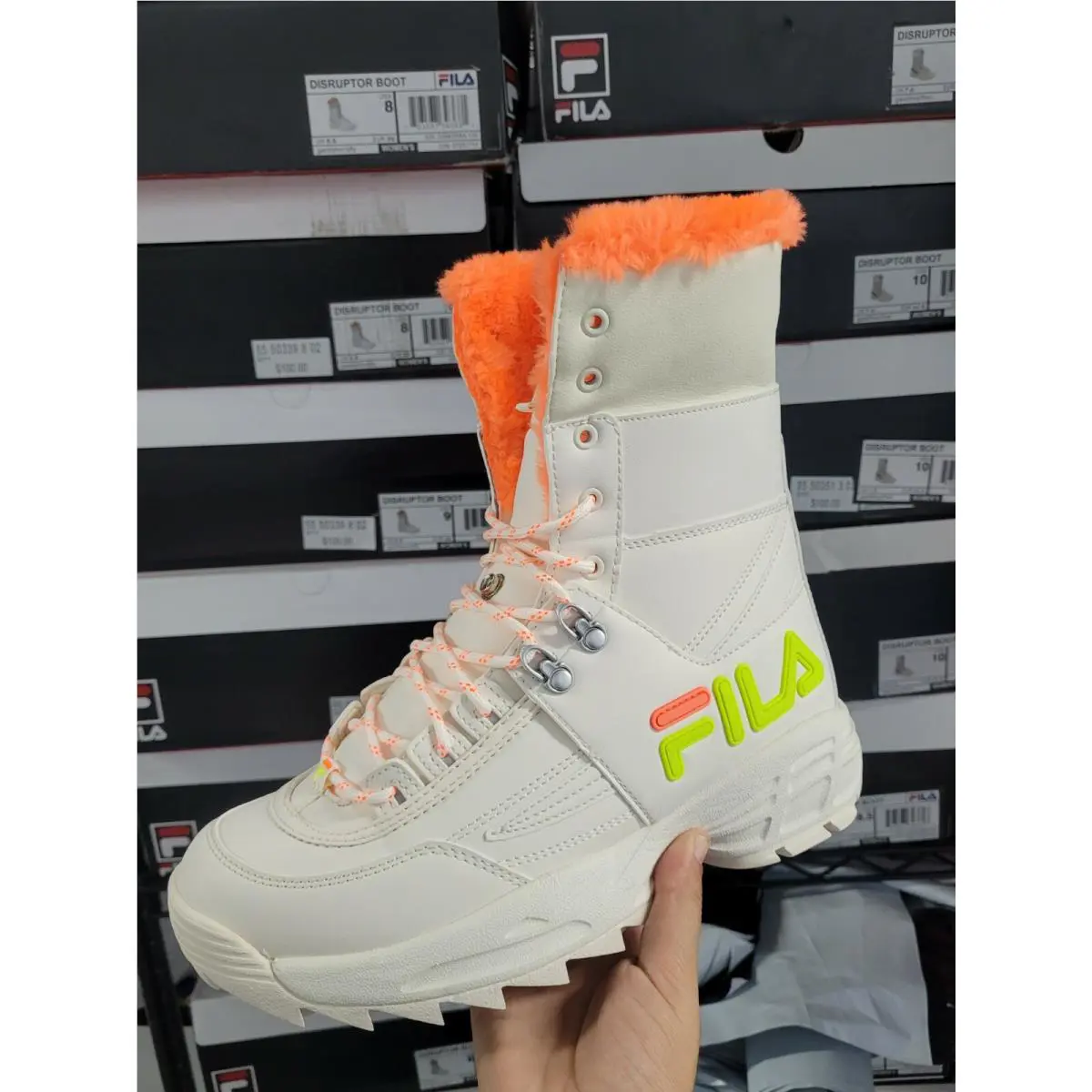 Fila shoes - FILA Disruptor - Disruptor - White 4