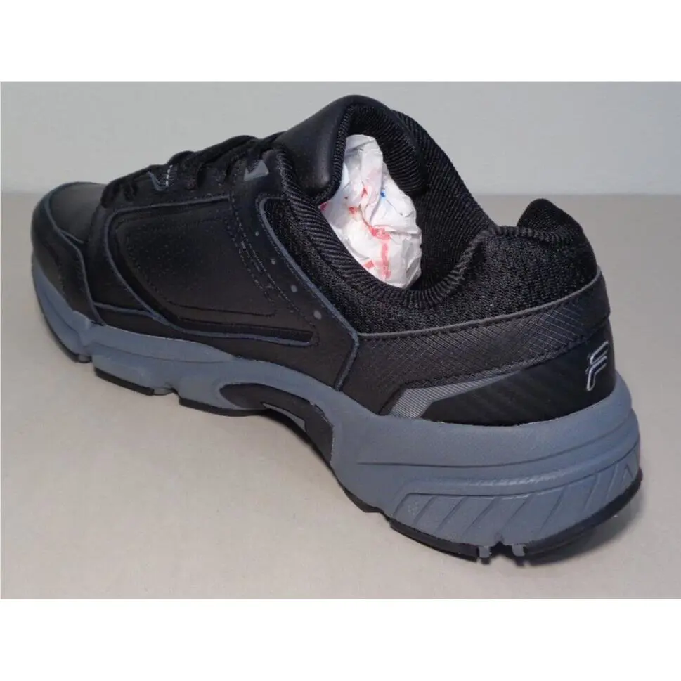 Fila shoes - Black/Castlerock/Metallic Silver (UPC: 691115633100) 9