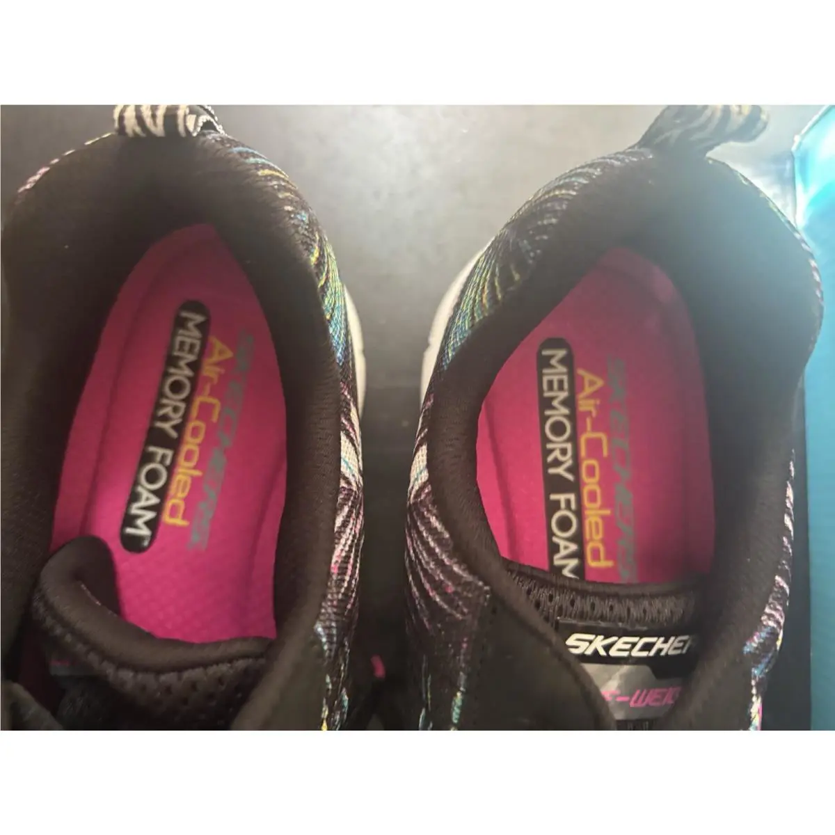Skechers shoes - Slechers Flex Appeal 12754 - Slechers Flex Appeal - 12754 - Black And Multi Color 3