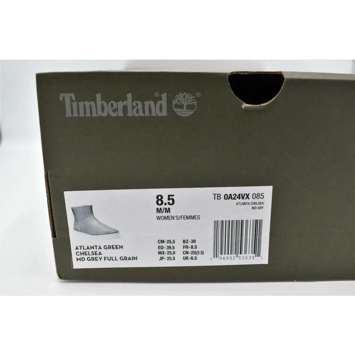 Timberland shoes - Chelsea - Chelsea - TB 0A24VX 085 - Gray (UPC: 194902536351) 9