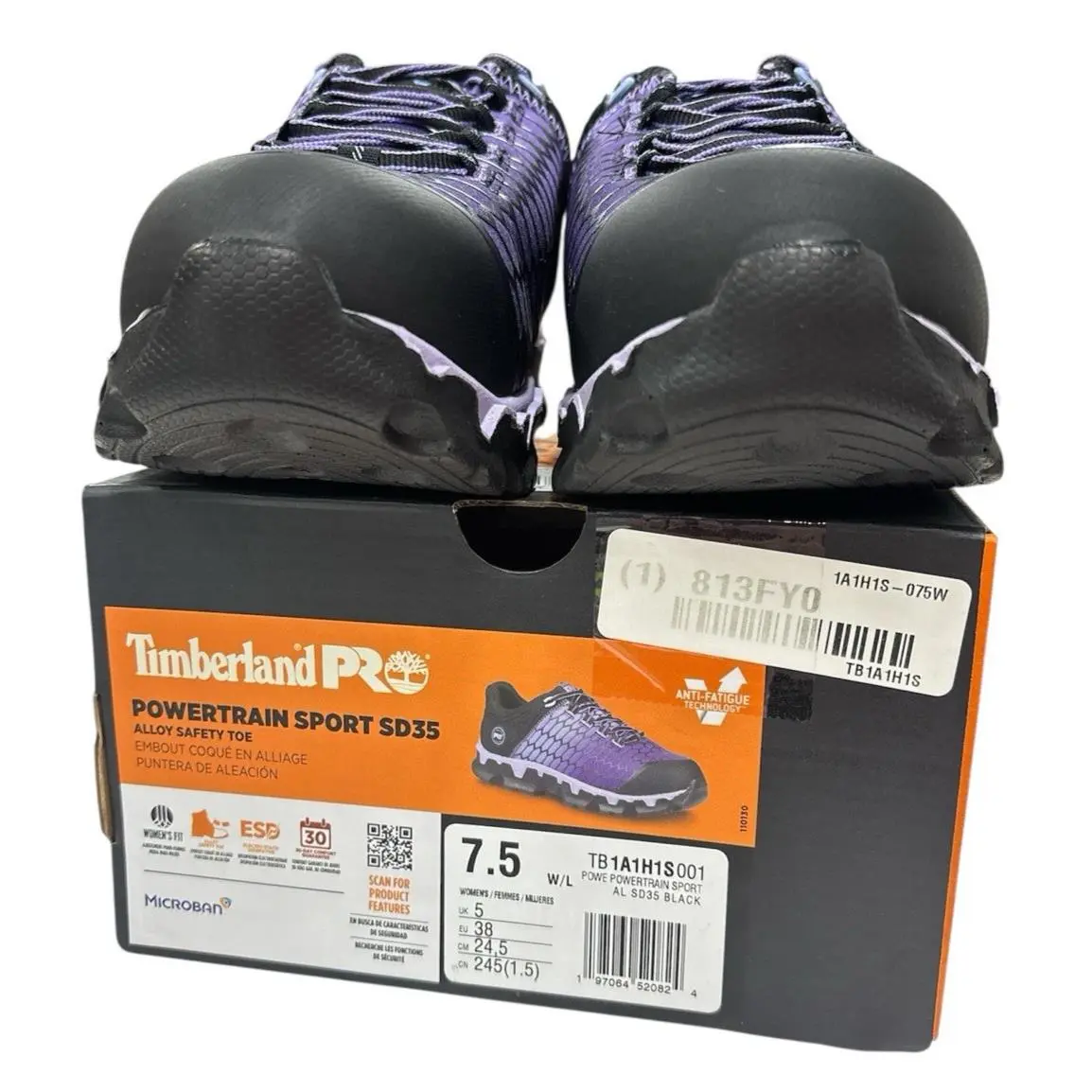Timberland shoes - Powertrain - Powertrain - Black & Purple (UPC: 197064520824) 0