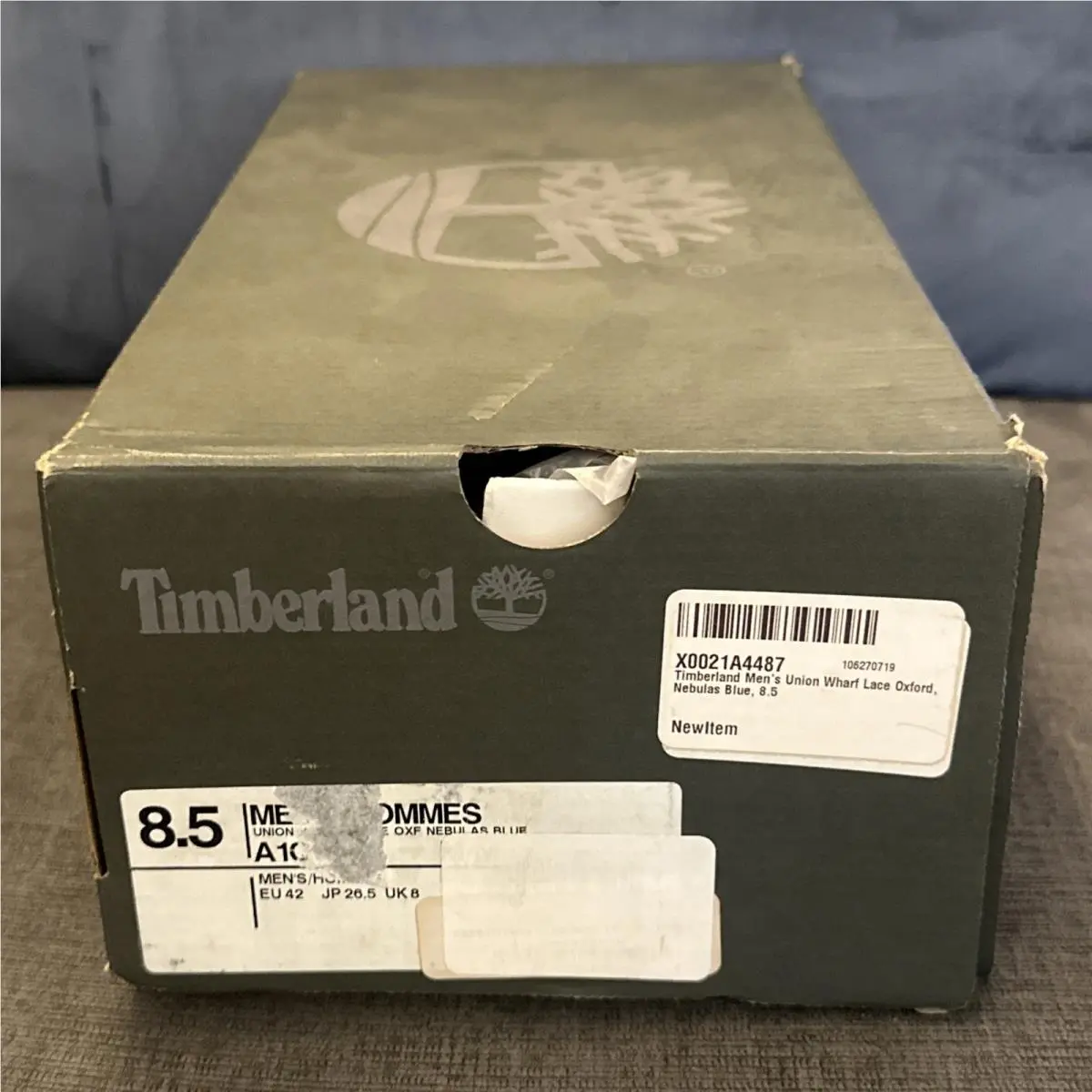 Timberland shoes - Timberland Men`s Union Wharf Lace Oxford - Blue 12