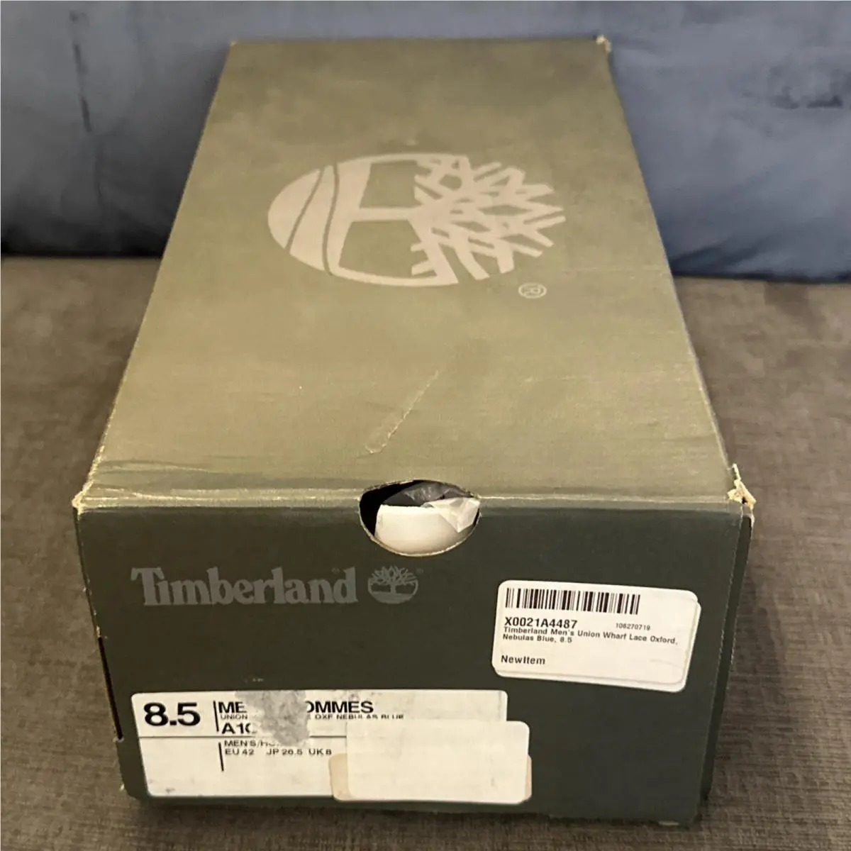 Timberland shoes - Timberland Men`s Union Wharf Lace Oxford - Blue 13