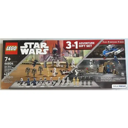 Lego Star Wars The Wars The Mandalorian Gift Set 66804 3 Sets In 1 Box