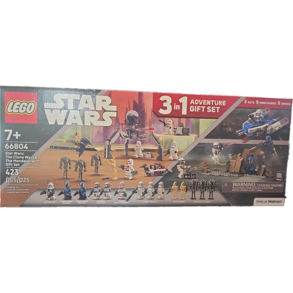 Lego Star Wars Wars Mandalorian Gift Set 66804 3-in-1. Sealed