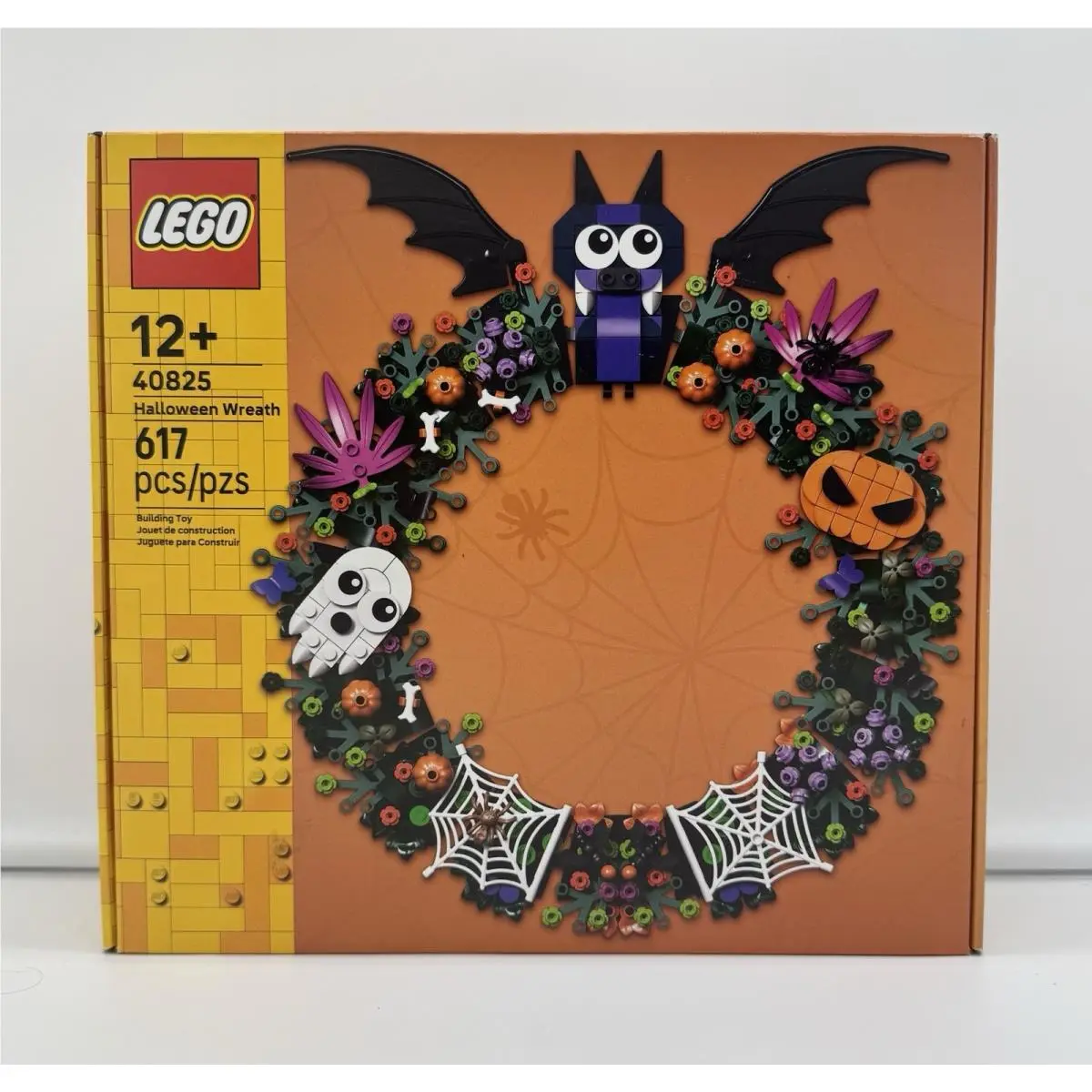 Lego 40825 Halloween Wreath For Seasonal Decor 617 Pcs For Ages 12+