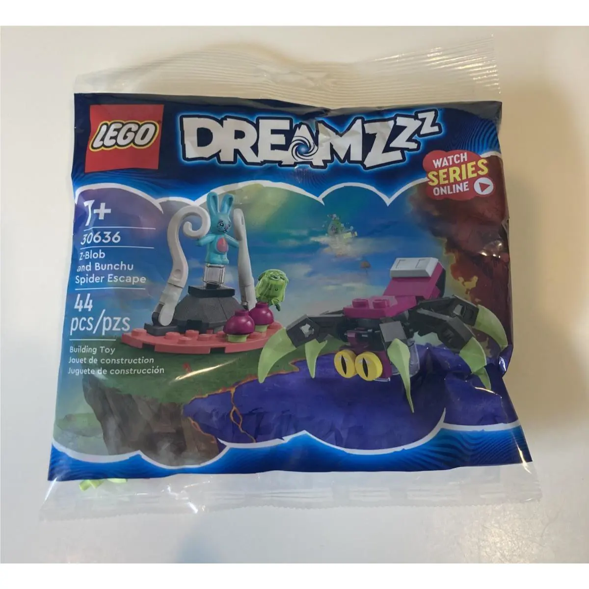Lego Dreamzzz 30636 Z-blob and Bunchu Spider Escape Set Mint Retired Product