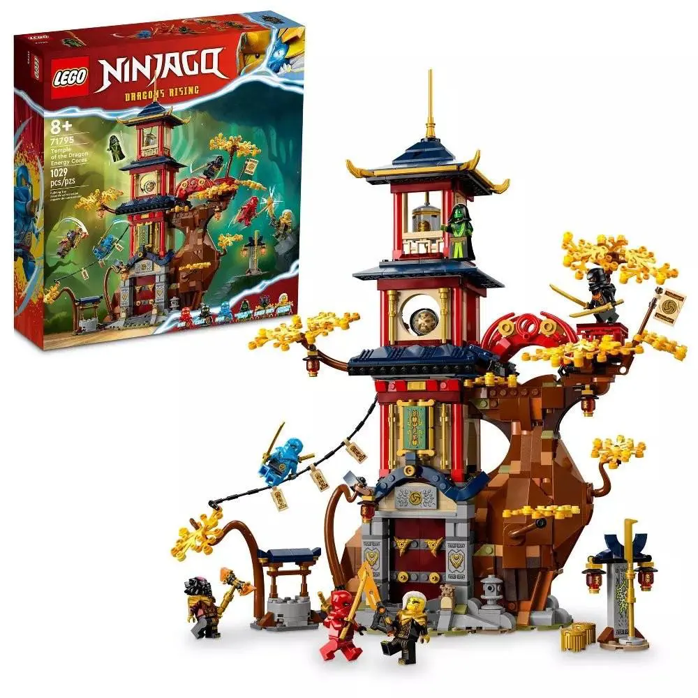 Lego Ninjago Temple of The Dragon Energy Cores Building Set 71795