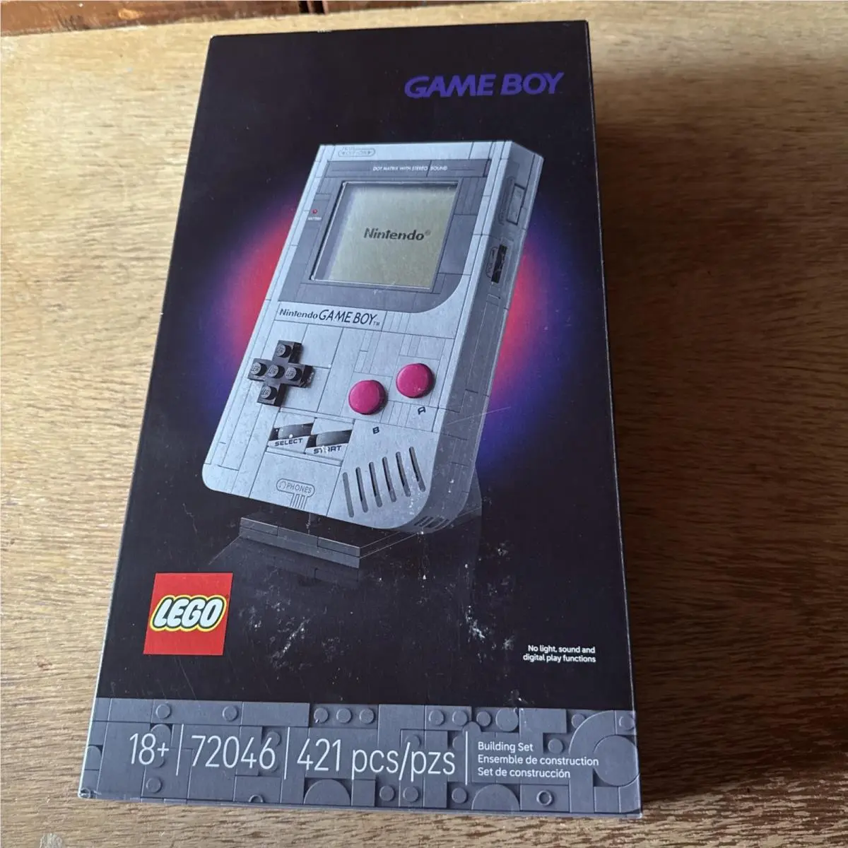 Lego Nintendo Game Boy Retro Display 72046 Set 421pcs –