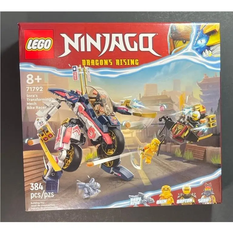 Lego Ninjago Set 71792 Sora`s Transforming Mech Bike Racer