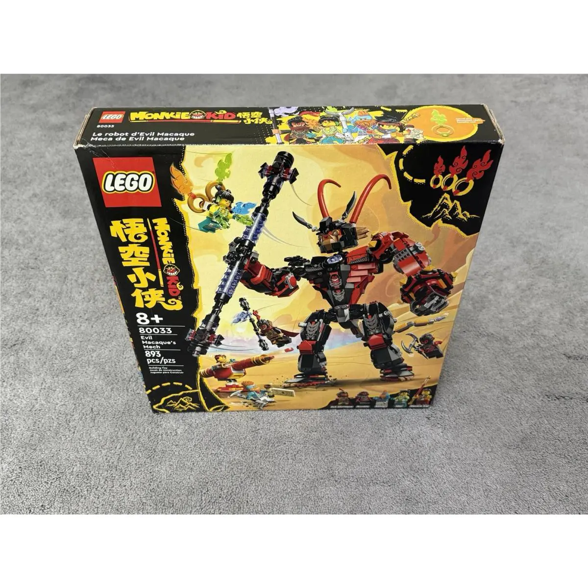 Lego Monkie Kid: Evil Macaque`s Mech 80033
