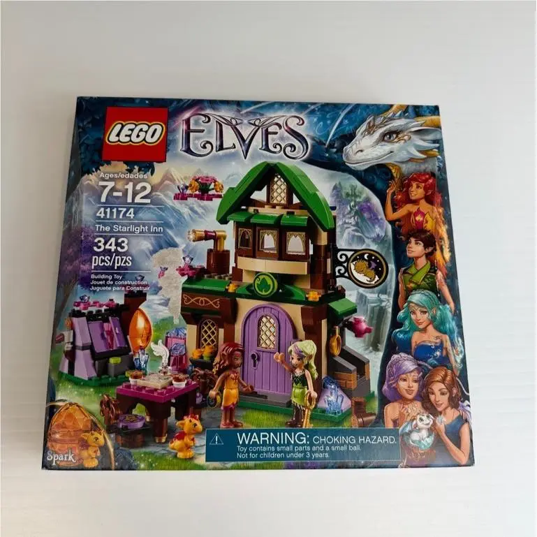 Lego Elves The Starlight Inn 41174 Spark Azari Sira Mini Figure 343 Collect Ni