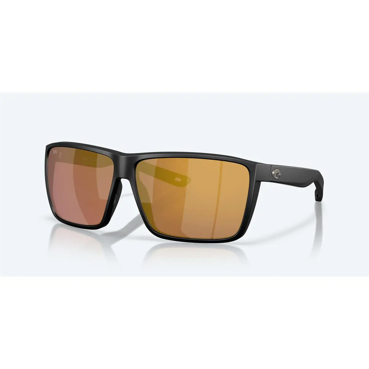 Costa Del Mar Rincon II Matte Black/gold Mirror 580G Polarized Men`s Sunglasses