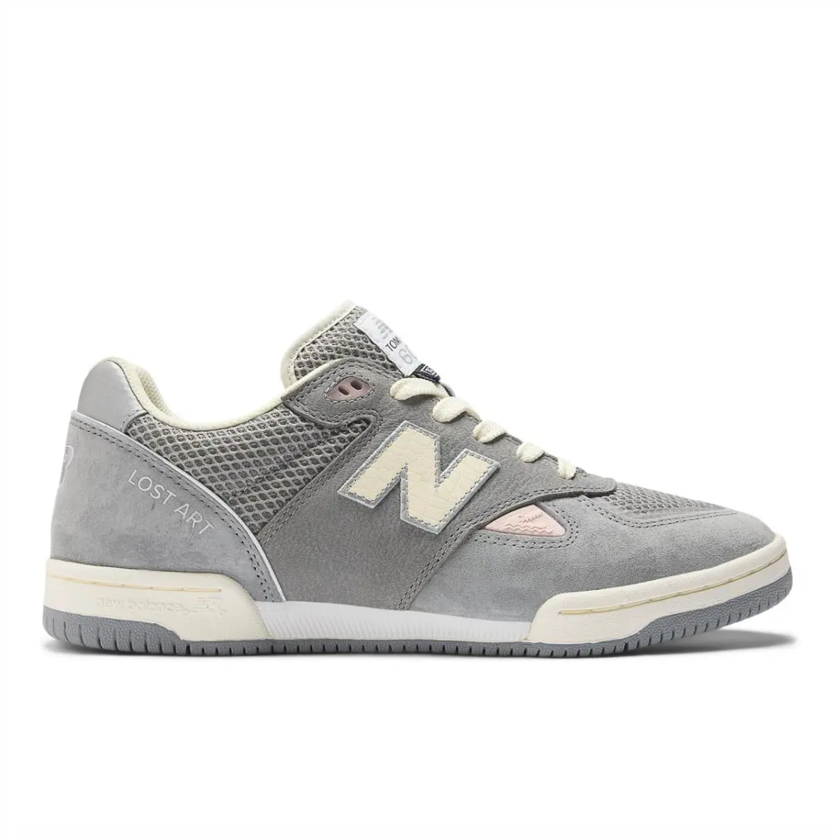 New Balance Numeric Men`s Lost Art X Tom Knox 600 Grey Grey Shoes - Grey