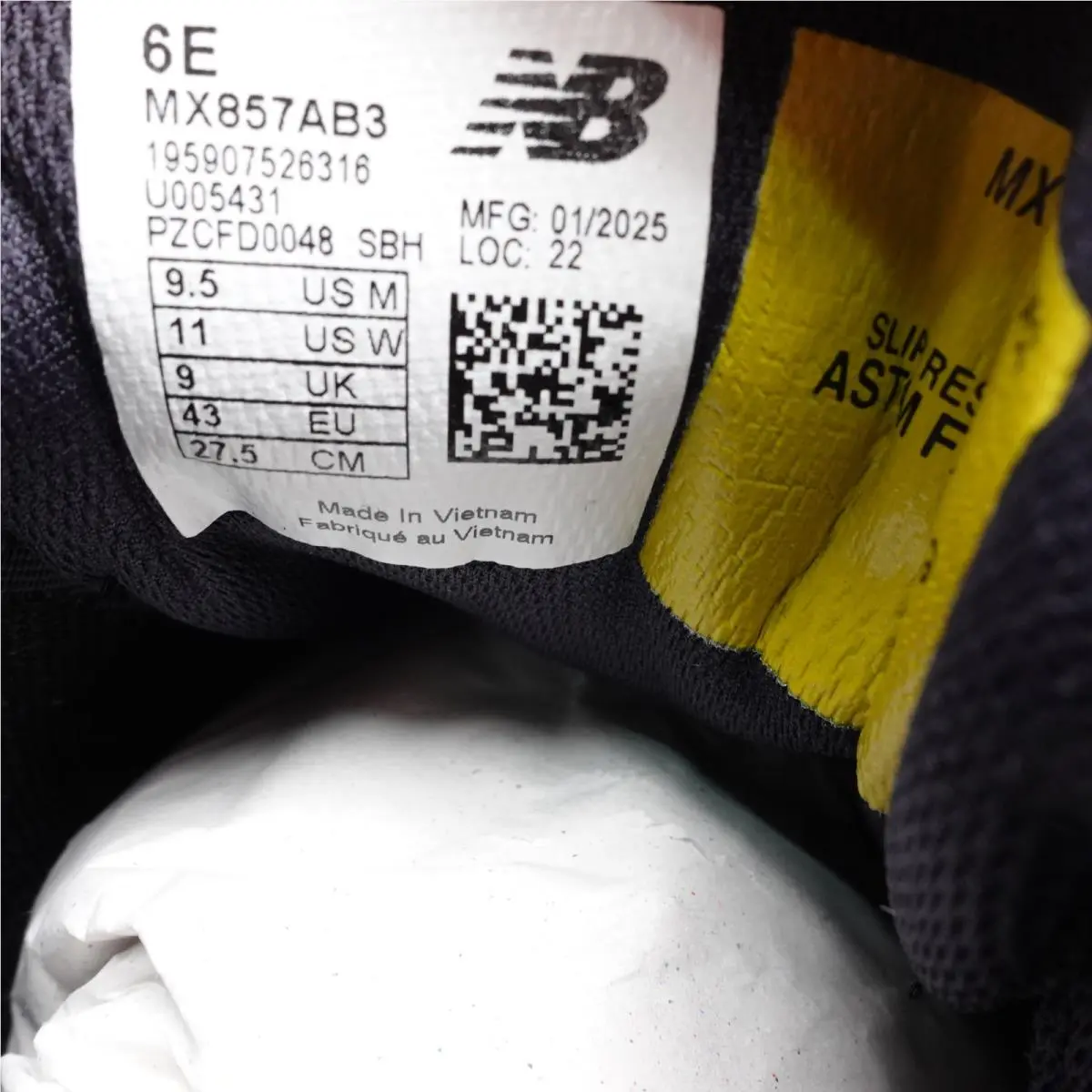 New Balance shoes - New Balance 857 - MX857AB3 - Black 6