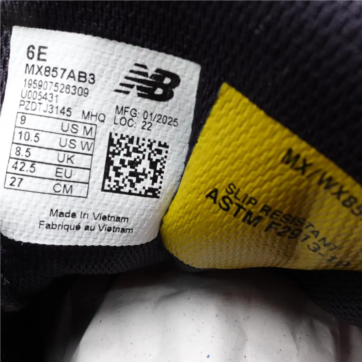 New Balance shoes - New Balance 857 - MX857AB3 - Black 2