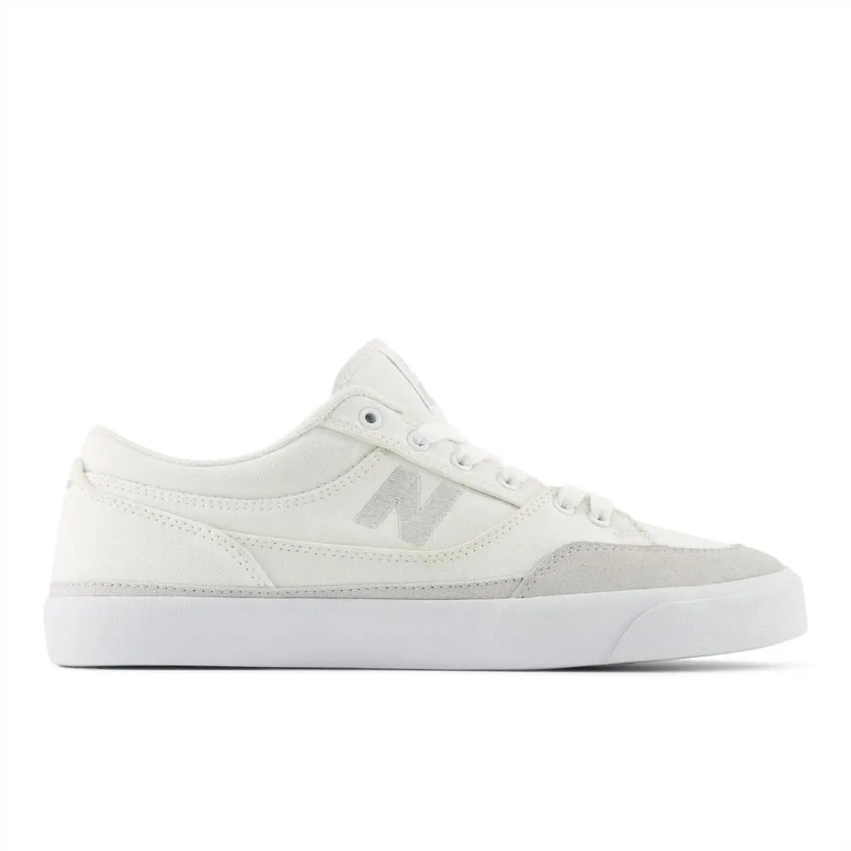 New Balance Numeric Men`s Franky Villani 417 Low White Grey Shoes - White