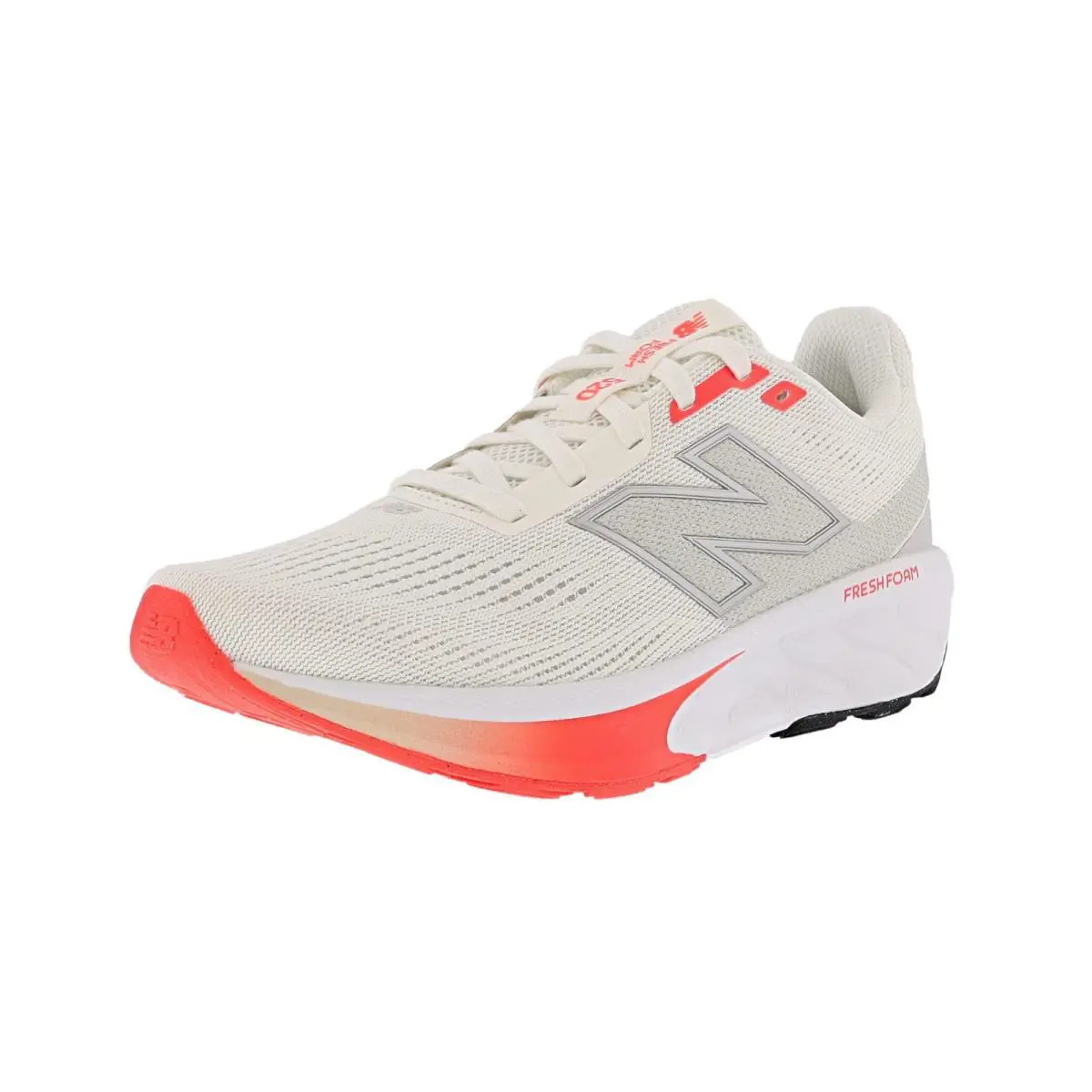 New Balance Women`s 520 V9 W520CA9 Wide Width Lightweight Running Shoes - SEA SALT / REFLECTION / URGENT RED