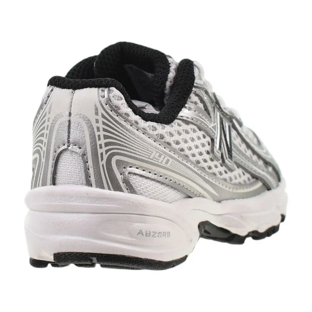 New Balance shoes - White/Silver Metallic/Black 1