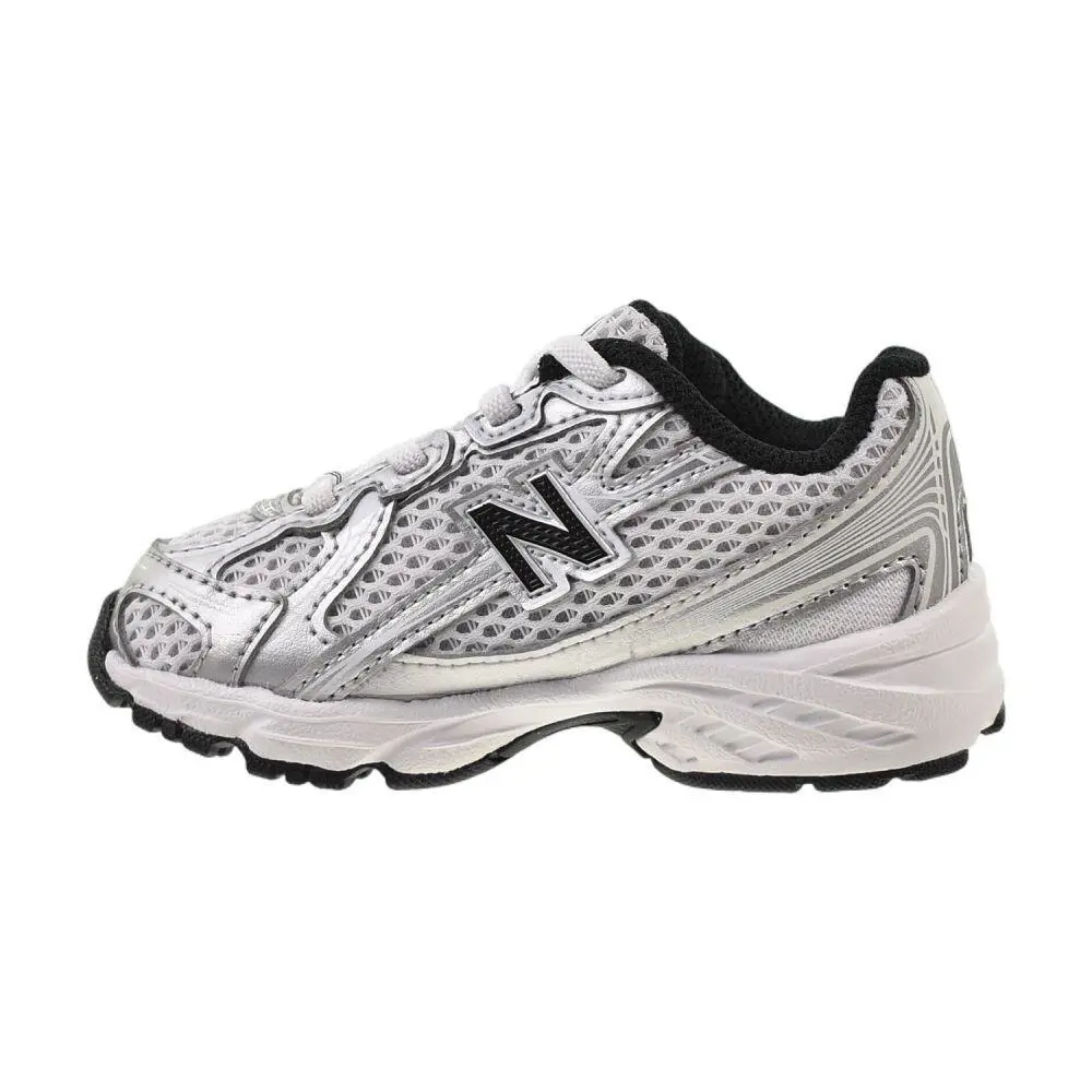 New Balance shoes - White/Silver Metallic/Black 2