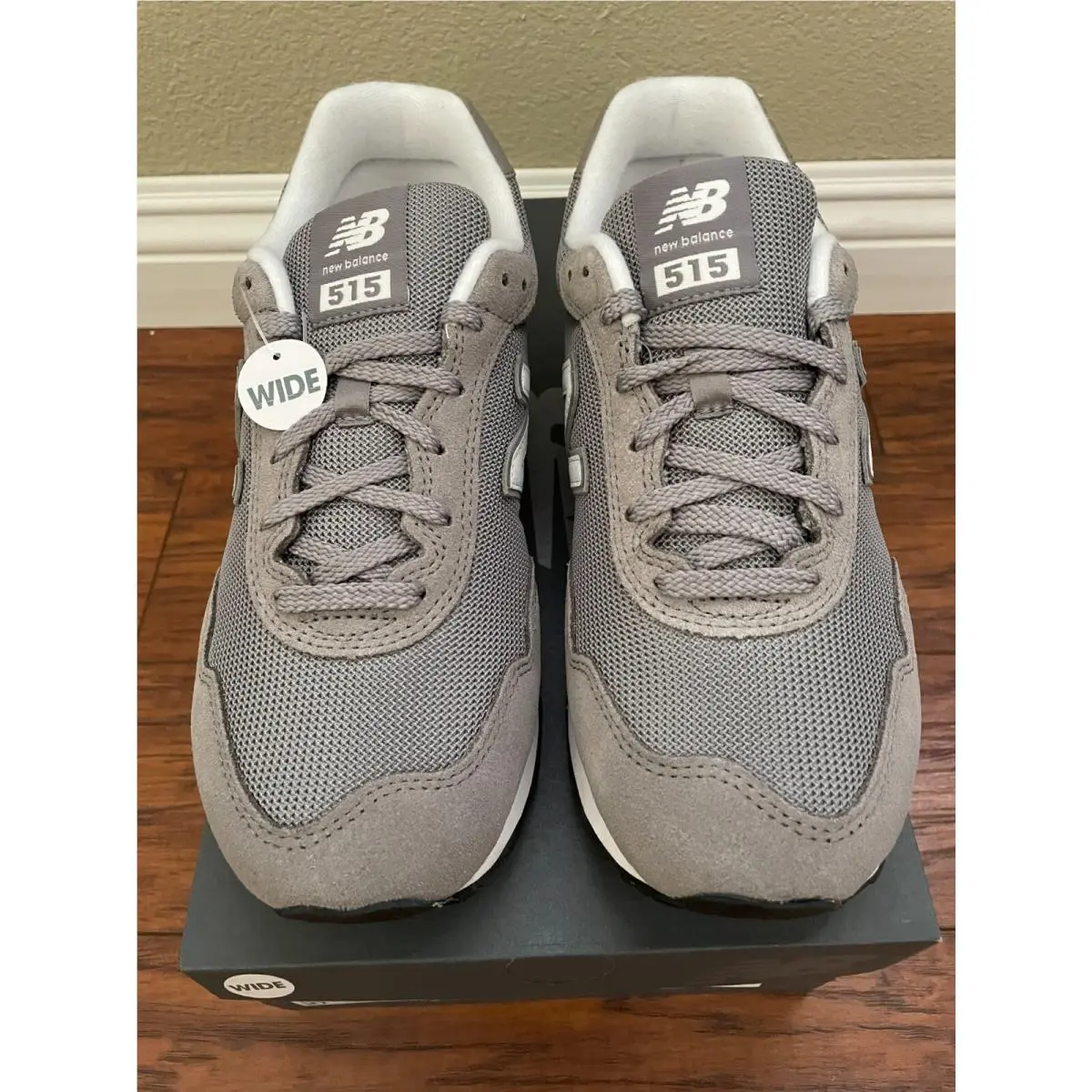 New Balance shoes - Grey with White 1