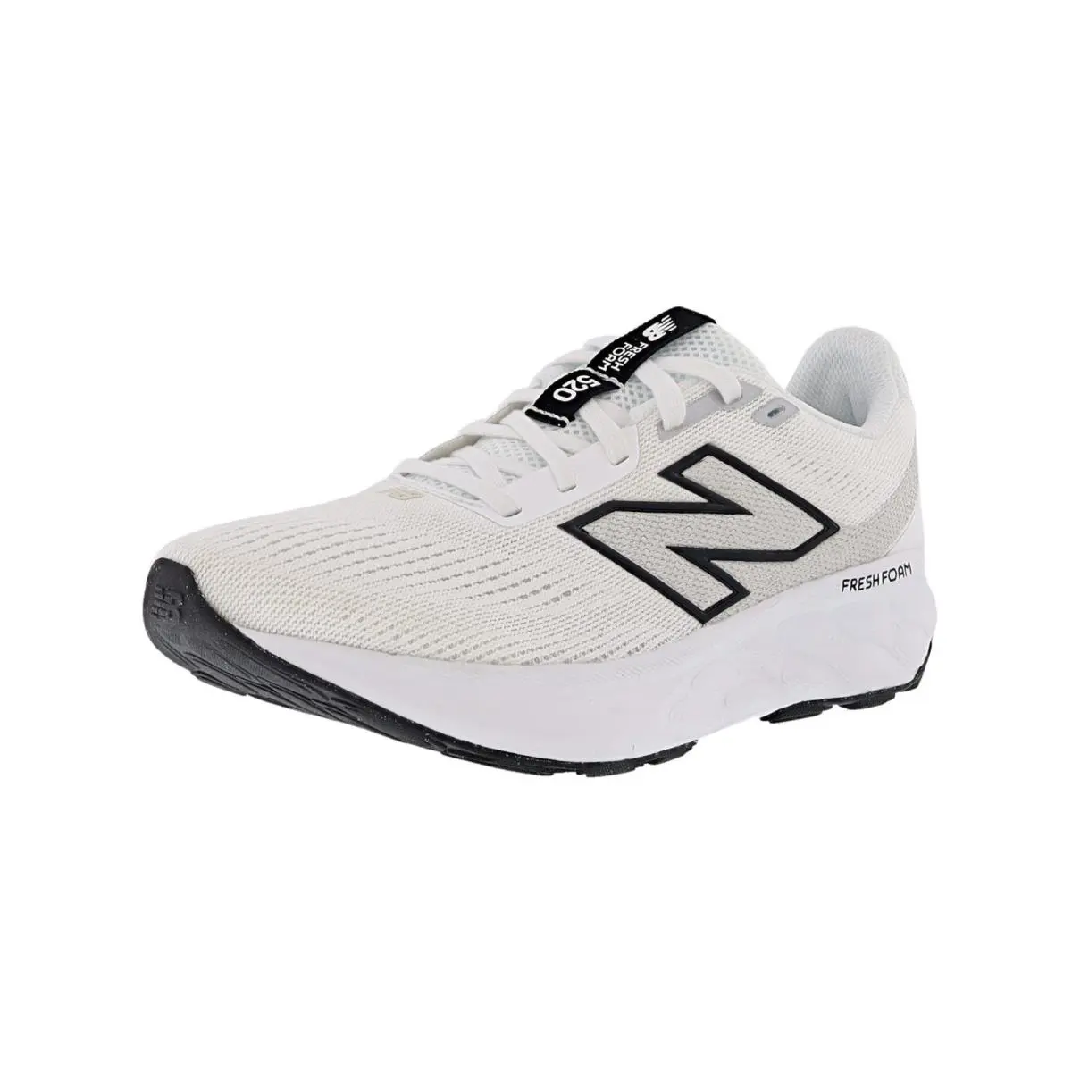 New Balance Women`s 520 V9 W520CW9 Wide Width Lightweight Running Shoes - WHITE / BLACK / SILVER METALLIC