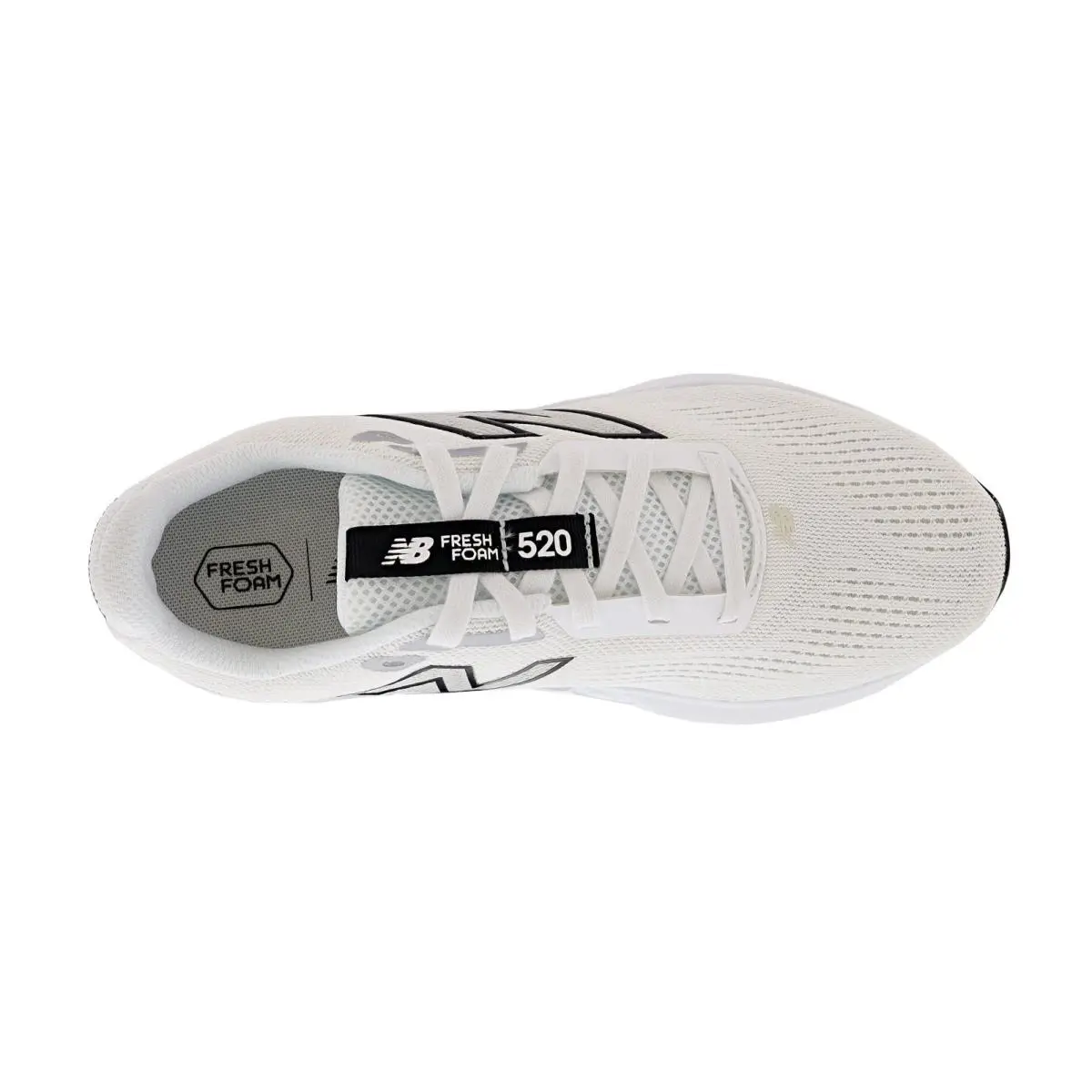 New Balance shoes - Fresh Foam 520 V9 - Fresh Foam - W520CW9 - WHITE / BLACK / SILVER METALLIC 4
